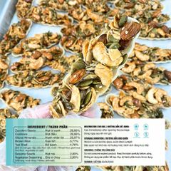 Combo 10 Thanh Bánh Thuyền Hạt Dinh Dưỡng UMAI - Snack Healthy Handmade, Phù Hợp Ăn Kiêng, Chay, Keto, Siêu Ngon