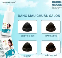 nhuộm tóc test
