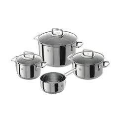 Bộ Nồi Inox Zwilling Quadro 4 Món - Nấu Ăn Đủ Dung Tích, Chất Liệu Chống Gỉ, Phù Hợp Với Mọi Loại Bếp