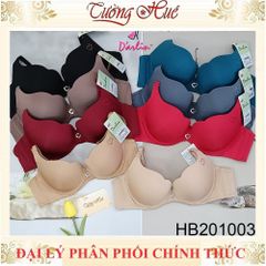 Áo lót nữ Darlin HB 201003 - Mút dày nâng 3.5cm hình tim dễ thương - Thoáng mát, nhiều màu sắc, size đa dạng