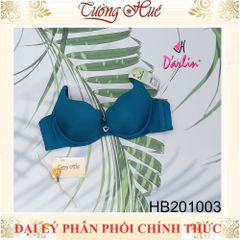 Áo lót nữ Darlin HB 201003 - Mút dày nâng 3.5cm hình tim dễ thương - Thoáng mát, nhiều màu sắc, size đa dạng