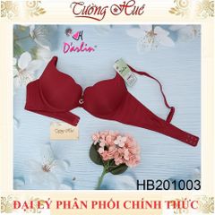 Áo lót nữ Darlin HB 201003 - Mút dày nâng 3.5cm hình tim dễ thương - Thoáng mát, nhiều màu sắc, size đa dạng