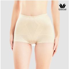 Quần Gen Định Hình Wacoal NV3450 Lưng Cao - Boy Leg Thời Trang, Chất Liệu Thun Co Giãn, Hấp Thụ Mồ Hôi, Sang Trọng, Đen & Da