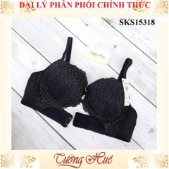 Áo lót nữ Darlin SKS 15318 - Áo ngực mút dày nâng quyến rũ 4cm, thiết kế sang trọng và thoải mái cho mọi phong cách