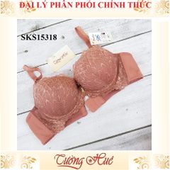 Áo lót nữ Darlin SKS 15318 - Áo ngực mút dày nâng quyến rũ 4cm, thiết kế sang trọng và thoải mái cho mọi phong cách