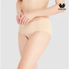 Quần Lót Wacoal 325 Không Đường May - Đồ Lót Nữ Full Mông, Chất Liệu Mềm Mịn, Thoáng Khí, Có Màu Da & Đen, Thích Hợp Mỗi Ngày