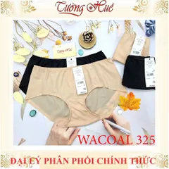 Quần Lót Wacoal 325 Không Đường May - Đồ Lót Nữ Full Mông, Chất Liệu Mềm Mịn, Thoáng Khí, Có Màu Da & Đen, Thích Hợp Mỗi Ngày