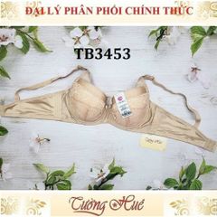Áo Lót Nữ Thái Lan ONONO TB3453/OB8453 Có Gọng Mút Mỏng Trơn Phối Ren - Dáng Cup Xẻ 3/4 Sang Trọng và Nữ Tính