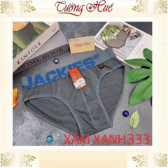 Quần Lót Nam JACKIES 333 Brief Tam Giác Bản Lưng Lớn Co Dãn Ôm Body Thoải Mái - Đồ Lót Nam Cao Cấp, Năng Động, Thể Thao