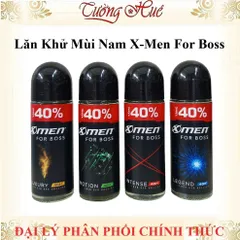 Lăn Nước Khử Mùi Nam X-Men For Boss 70ml - Hương Sang Trọng & Năng Động, Khử Mùi Hiệu Quả, Duy Trì Sự Tươi Mát Suốt Ngày