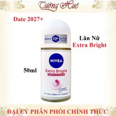 Lăn Khử Mùi Nivea 50ml Cho Nam và Nữ - Kháng Khuẩn, Ngăn Mồ Hôi, Đủ Loại Hương Vị Từ Đức