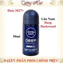 Lăn Khử Mùi Nivea 50ml Cho Nam và Nữ - Kháng Khuẩn, Ngăn Mồ Hôi, Đủ Loại Hương Vị Từ Đức