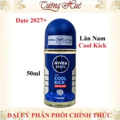 Lăn Khử Mùi Nivea 50ml Cho Nam và Nữ - Kháng Khuẩn, Ngăn Mồ Hôi, Đủ Loại Hương Vị Từ Đức