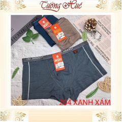 Quần Lót Nam Boxer JACKIES 204 Cotton Co Dãn Thoáng Mát - Thiết Kế Thời Trang Cho Đấng Mày Râu, Size M-3XL, Nhiều Màu Sắc