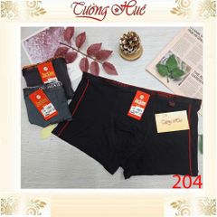 Quần Lót Nam Boxer JACKIES 204 Cotton Co Dãn Thoáng Mát - Thiết Kế Thời Trang Cho Đấng Mày Râu, Size M-3XL, Nhiều Màu Sắc