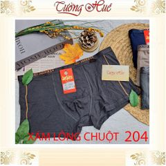 Quần Lót Nam Boxer JACKIES 204 Cotton Co Dãn Thoáng Mát - Thiết Kế Thời Trang Cho Đấng Mày Râu, Size M-3XL, Nhiều Màu Sắc