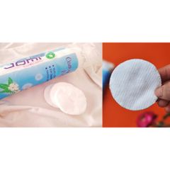Bộ 6 Bông Tẩy Trang Nhật Bản JOMI - 120 Miếng Cotton Pads Mềm Mại, Không Gây Kích Ứng Da, Thấm Hút Nước Tẩy Trang Hiệu Quả