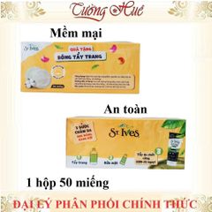 Bông Tẩy Trang Mềm Mại An Toàn 100% Tự Nhiên - Hộp 50 Miếng Chăm Sóc Da Mặt, Tẩy Trang Hiệu Quả từ Thổ Nhĩ Kỳ