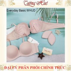 Áo lót nữ Triumph Simply Everyday Basic WHUD – Cúp ngang, gọng đệm mút nâng, dây tháo rời, thoải mái và không hằn trên áo ngoài.