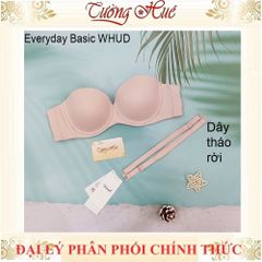 Áo lót nữ Triumph Simply Everyday Basic WHUD – Cúp ngang, gọng đệm mút nâng, dây tháo rời, thoải mái và không hằn trên áo ngoài.