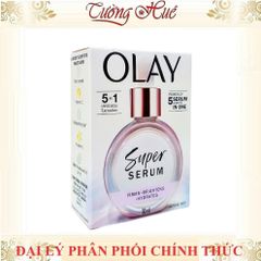 Tinh Chất Dưỡng Ẩm Sáng Da Olay Super Serum 5in1 30ml - Giúp Da Săn Chắc, Mờ Nếp Nhăn, Tăng Cường Độ Sáng và Căng Mướt