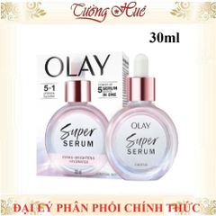 Tinh Chất Dưỡng Ẩm Sáng Da Olay Super Serum 5in1 30ml - Giúp Da Săn Chắc, Mờ Nếp Nhăn, Tăng Cường Độ Sáng và Căng Mướt