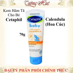 Kem Chống Hâm Tã Dịu Lành Cho Bé Cetaphil Cetaphil Baby Diaper Cream Calendula - 70g