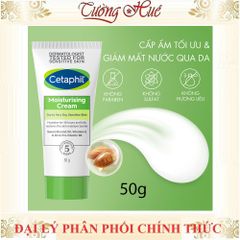 Kem Dưỡng Ẩm Cetaphil Moisturising Cream 50g - Dành Cho Da Khô và Nhạy Cảm, Giữ Ẩm Và Bảo Vệ Da Toàn Diện