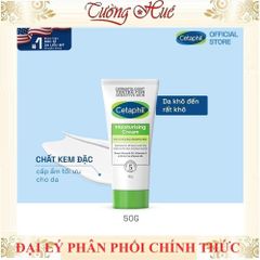 Kem Dưỡng Ẩm Cetaphil Moisturising Cream 50g - Dành Cho Da Khô và Nhạy Cảm, Giữ Ẩm Và Bảo Vệ Da Toàn Diện