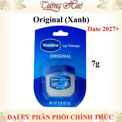 Sáp Vaseline Dưỡng Môi - 7g Giúp Làm Mềm Môi, Ngăn Ngừa Khô Nứt, Hương Thơm Nhẹ Nhàng, Sản Phẩm Chăm Sóc Môi Từ Mỹ