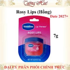 Sáp Vaseline Dưỡng Môi - 7g Giúp Làm Mềm Môi, Ngăn Ngừa Khô Nứt, Hương Thơm Nhẹ Nhàng, Sản Phẩm Chăm Sóc Môi Từ Mỹ
