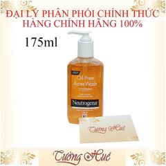 Sữa Rửa Mặt Neutrogena Oil - Free Acne Wash MicroClear - 175ml