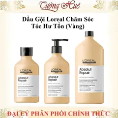 Dầu Gội Chăm Sóc Tóc Hư Tổn L'ORÉAL Serie Expert Absolut Repair 300ml - Phục Hồi Tóc Hư Tổn Với Hạt Quinoa và Protein, Được Yêu Thích Tại Salon