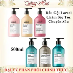 Dầu gội chăm sóc tóc nhuộm L'ORÉAL Serie Expert A-ox Vitamino Color - 500ml - Hồng Nhạt