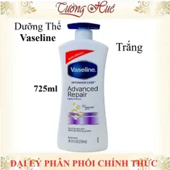 Sữa dưỡng thể Vaseline Intensive Care Advanced Repair 725ml - Dưỡng ẩm phục hồi da khô, thẩm thấu nhanh, không nhờn rít