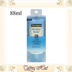 Kem Chống Nắng Neutrogena SPF50+/PA++++ Ultra Sheer Dry-Touch 88ml - Bảo Vệ Da Khỏe Mạnh, Chống Tia UV, Dưỡng Trắng Sáng Da
