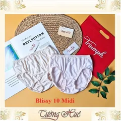 Quần lót nữ Triumph Blissy 10 Midi Lưng Cao - Chất liệu Cao Cấp, Thiết Kế Thời Trang, Dành Cho Da Nhạy Cảm