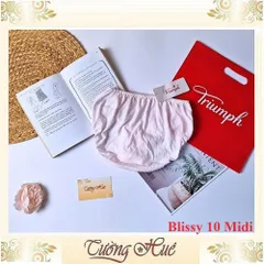 Quần lót nữ Triumph Blissy 10 Midi Lưng Cao - Chất liệu Cao Cấp, Thiết Kế Thời Trang, Dành Cho Da Nhạy Cảm