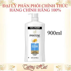 Gội Xả Pantene Pro-V Classic Clean 2 In 1 Shampoo & Conditioner - 900ml