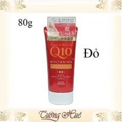 Kem Dưỡng Da Tay Nhật Bản Kose CoenRich Q10 WHITENING Medicated Deep Moisture Cream - Đỏ - 80g