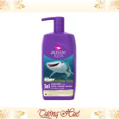 Tắm Gội Xả 3 In 1 Cho Bé AUSSIE KIDS G'Day Grape - 865ml - Cá Sao.