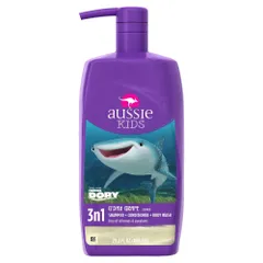 Tắm Gội Xả 3 In 1 Cho Bé AUSSIE KIDS G'Day Grape - 865ml - Cá Sao.