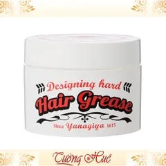 Sáp Vuốt Tóc Nam YANAGIYA Hair Grease DESIGNER HARD - 90g - Trắng