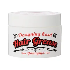 Sáp Vuốt Tóc Nam YANAGIYA Hair Grease DESIGNER HARD - 90g - Trắng