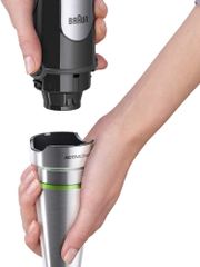 Máy Xay Cầm Tay Braun MultiQuick 7 MQ 7000X - Công Suất 1000W, Công Nghệ ActiveBlade, Tích Hợp Splash Control - Dễ Sử Dụng, Nấu Ăn Thoải Mái