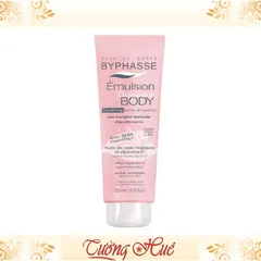 Sữa Dưỡng Thể Byphasse Body Emulsion Cho Da Nhạy Cảm - 350ml - Hồng.