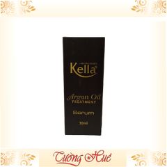 Serum Kella Dưỡng Tóc Argan Oil 30ml - Phục Hồi Tóc Hư Tổn, Kích Thích Mọc Tóc, Dưỡng Tóc Bóng Mượt tự Nhiên, Phù Hợp Mọi Loại Tóc