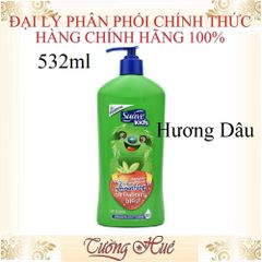 Sữa Tắm Gội Suave Kids Strawberry Blast 532ml - An Toàn Cho Trẻ Nhỏ, Làm Sạch, Dưỡng Da Mềm Mịn, Hương Kẹo Dâu Ngọt Ngào