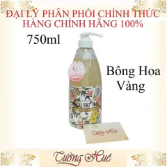 Sữa Tắm NewMoon Thơm Mịn Da Tinh Dầu Jojoba Bông Hoa Vàng - 750ml