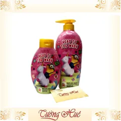 Tắm gội Thái Lan cho trẻ Minion Madelyn Head To Toe Wash Strawberry - Hương Dâu - 250ml